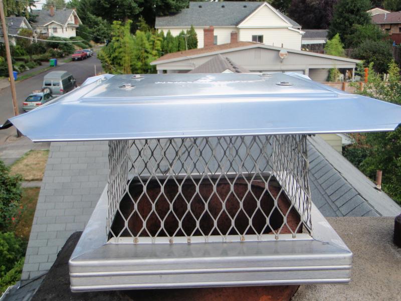 Stainless steel chimney cap