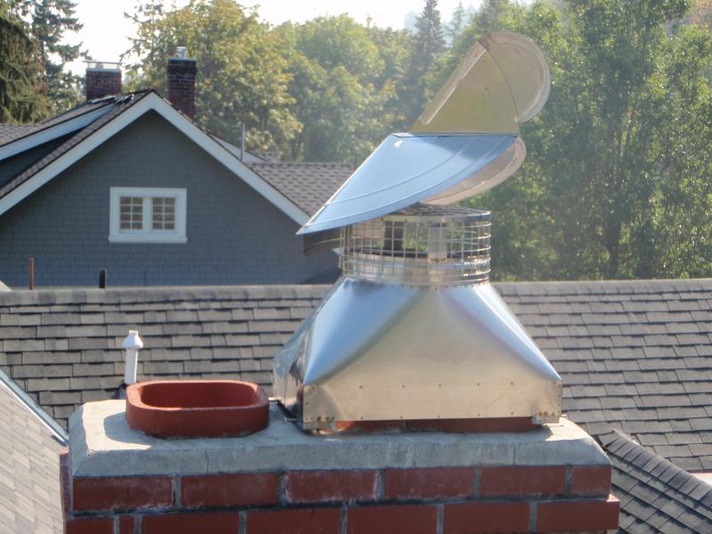 Wind directional chimney cap